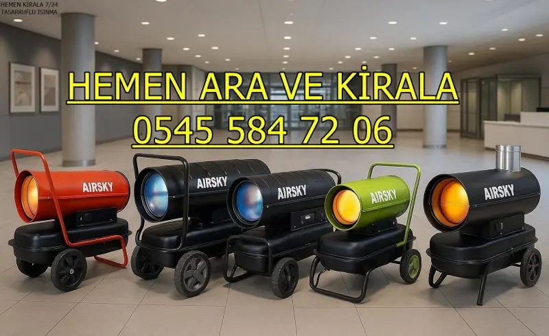 Aksaray ve Kırşehir ve Gümüşhane MAZOTLU ISIMAK ISITICI KİRALAMA