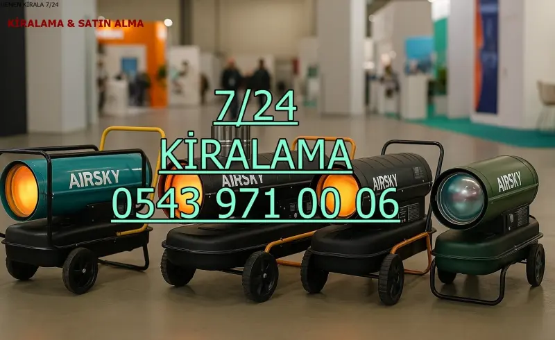 Ankara Bala Elektrikli Kiralık Isımak Isıtıcı Kiralama Mazotlu Isıtıcılar
