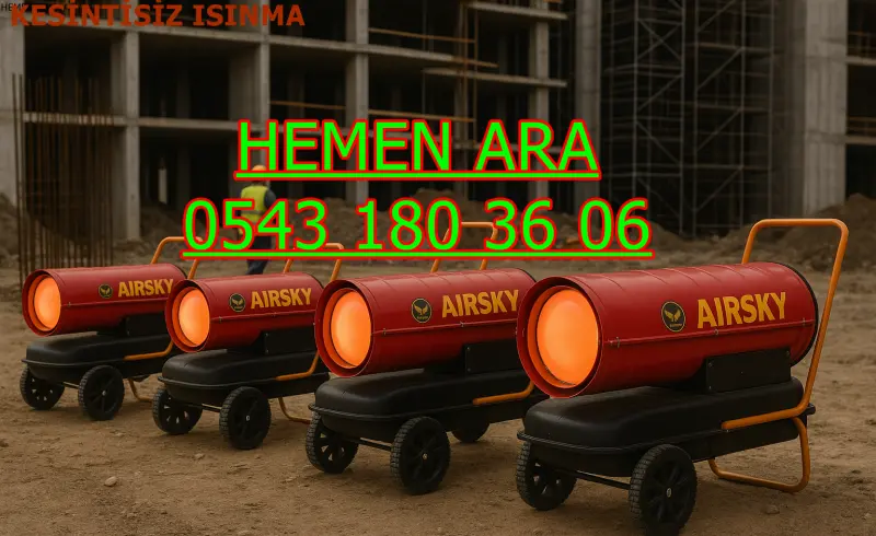 Balıkesir Altıeylül Elektrikli Kiralık Isımak Isıtıcı Kiralama Mazotlu Isıtıcılar