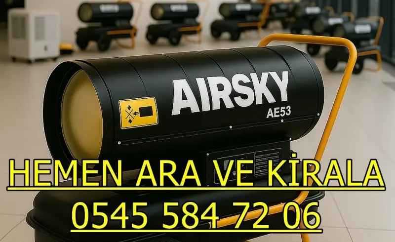 Bingöl Elektrikli Kiralık Isımak Isıtıcı Kiralama Mazotlu Isıtıcılar