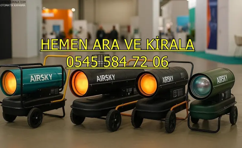Denizli Elektrikli Kiralık Isımak Isıtıcı Kiralama Mazotlu Isıtıcılar