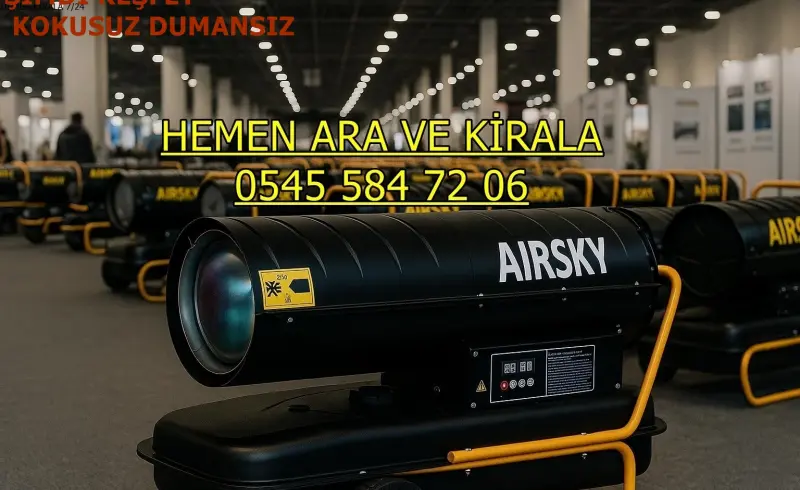 İstanbul Elektrikli Kiralık Isımak Isıtıcı Kiralama Mazotlu Isıtıcılar
