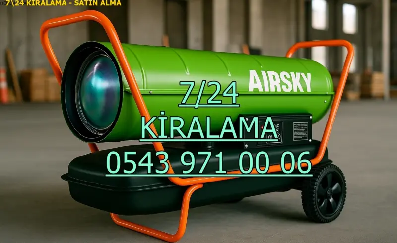 İstanbul Gaziosmanpaşa Elektrikli Kiralık Isımak Isıtıcı Kiralama Mazotlu Isıtıcılar