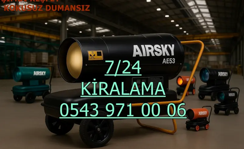 Kars Elektrikli Kiralık Isımak Isıtıcı Kiralama Mazotlu Isıtıcılar