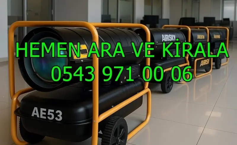 Konya Seydişehir Elektrikli Kiralık Isımak Isıtıcı Kiralama Mazotlu Isıtıcılar