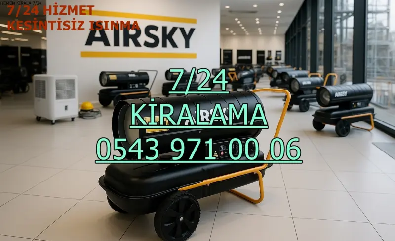 Mersin Gülnar Elektrikli Kiralık Isımak Isıtıcı Kiralama Mazotlu Isıtıcılar