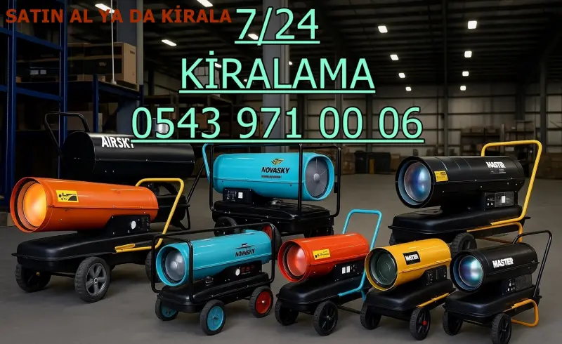 Samsun Canik Elektrikli Kiralık Isımak Isıtıcı Kiralama Mazotlu Isıtıcılar