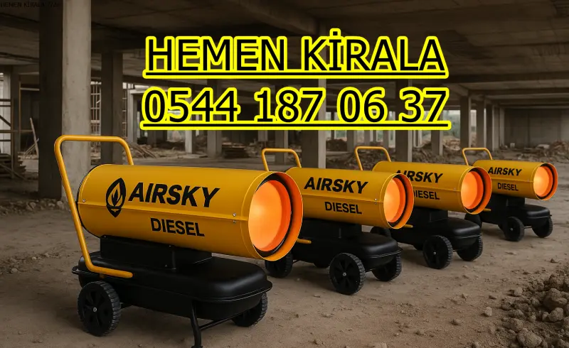 Trabzon Akçaabat Elektrikli Kiralık Isımak Isıtıcı Kiralama Mazotlu Isıtıcılar